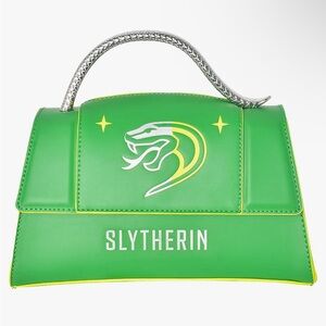 Fred Segal Harry Potter Slytherin Mascot Flap Satchel